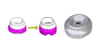 Edge flanging and center hole flanging