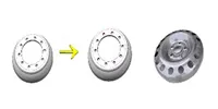 Bolt hole deburring