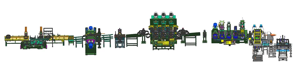 Fully Automatic Steel Wheel Rim Production Line