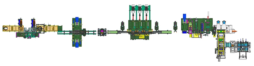 Fully Automatic Steel Wheel Rim Production Line