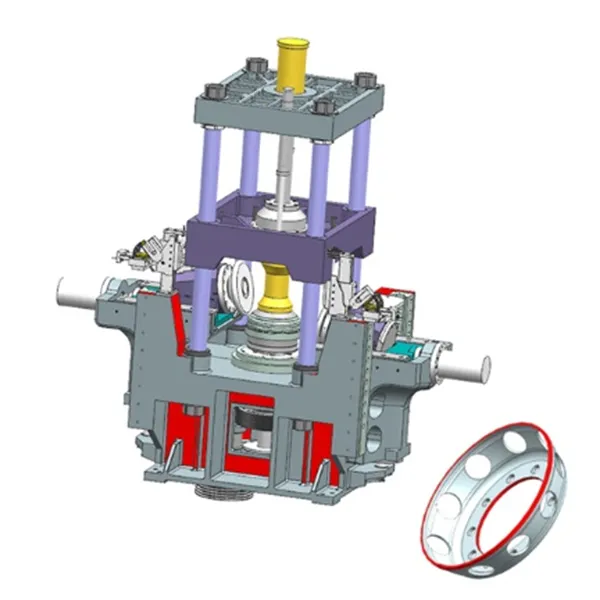 Steel Wheel Disc Spinning Machine