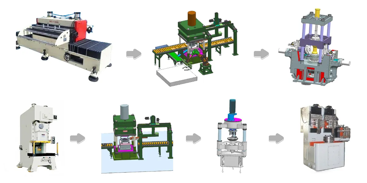 Fully Automatic Steel Wheel Disc Production Line